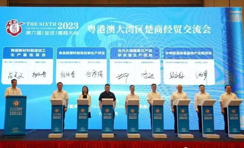 杨智民会长出席2023第六届楚商大会 粤港澳大湾区楚商经贸交流会